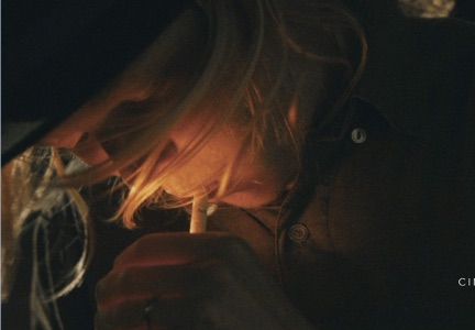Interior of an alpine refuge at first light, documentary still